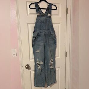 Women’s Wild Fable distressed overalls